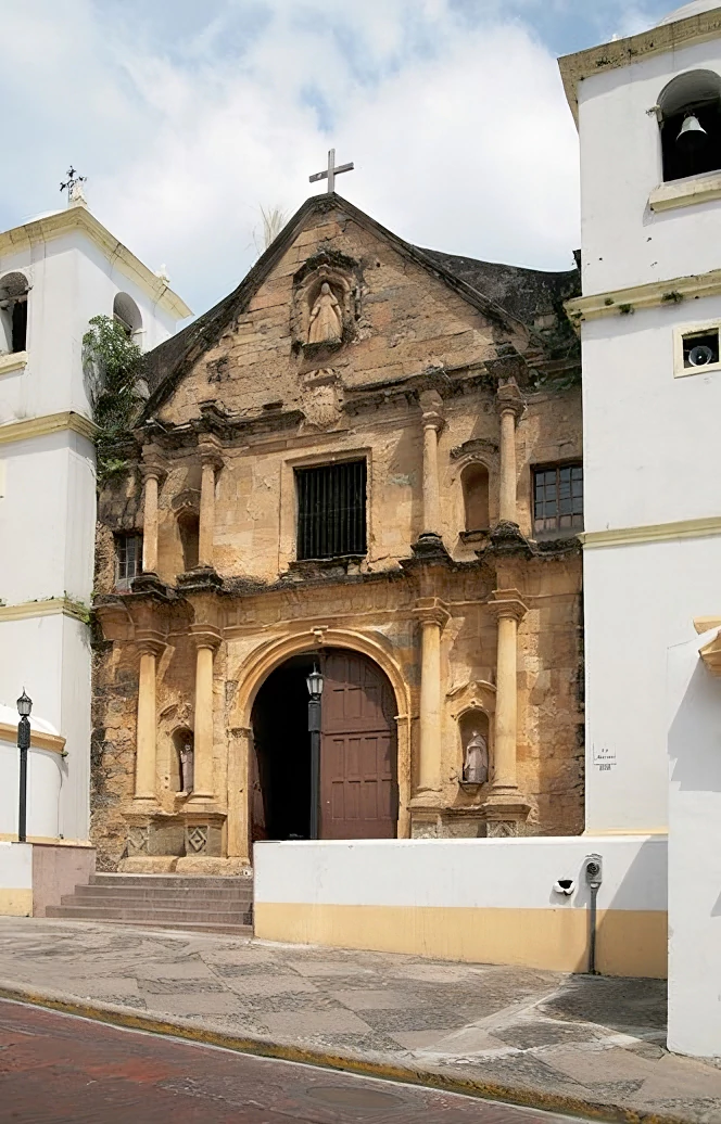 L'église de La Merced à San Felipe, la plus ancienne église de la ville de Panama